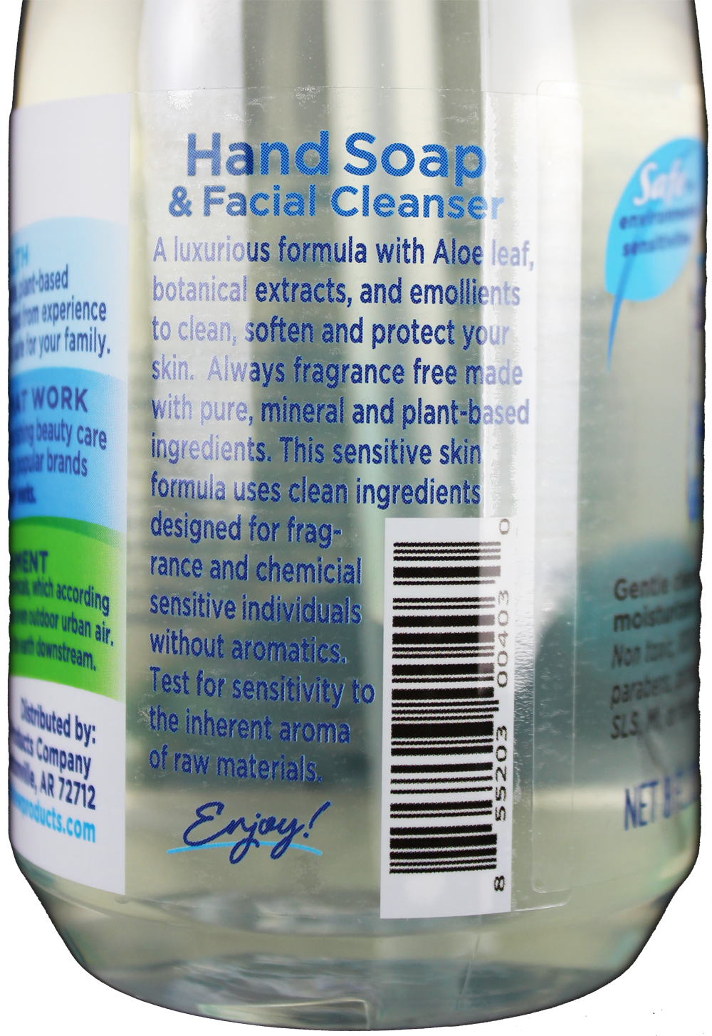 Earthview Hand Soap & Facial Cleanser 8 oz - Image 7