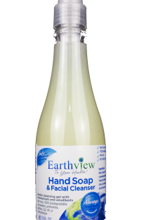 Earthview Hand Soap & Facial Cleanser 8 oz