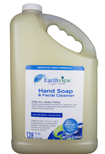 Earthview Hand Soap & Facial Cleanser Refill 128 oz