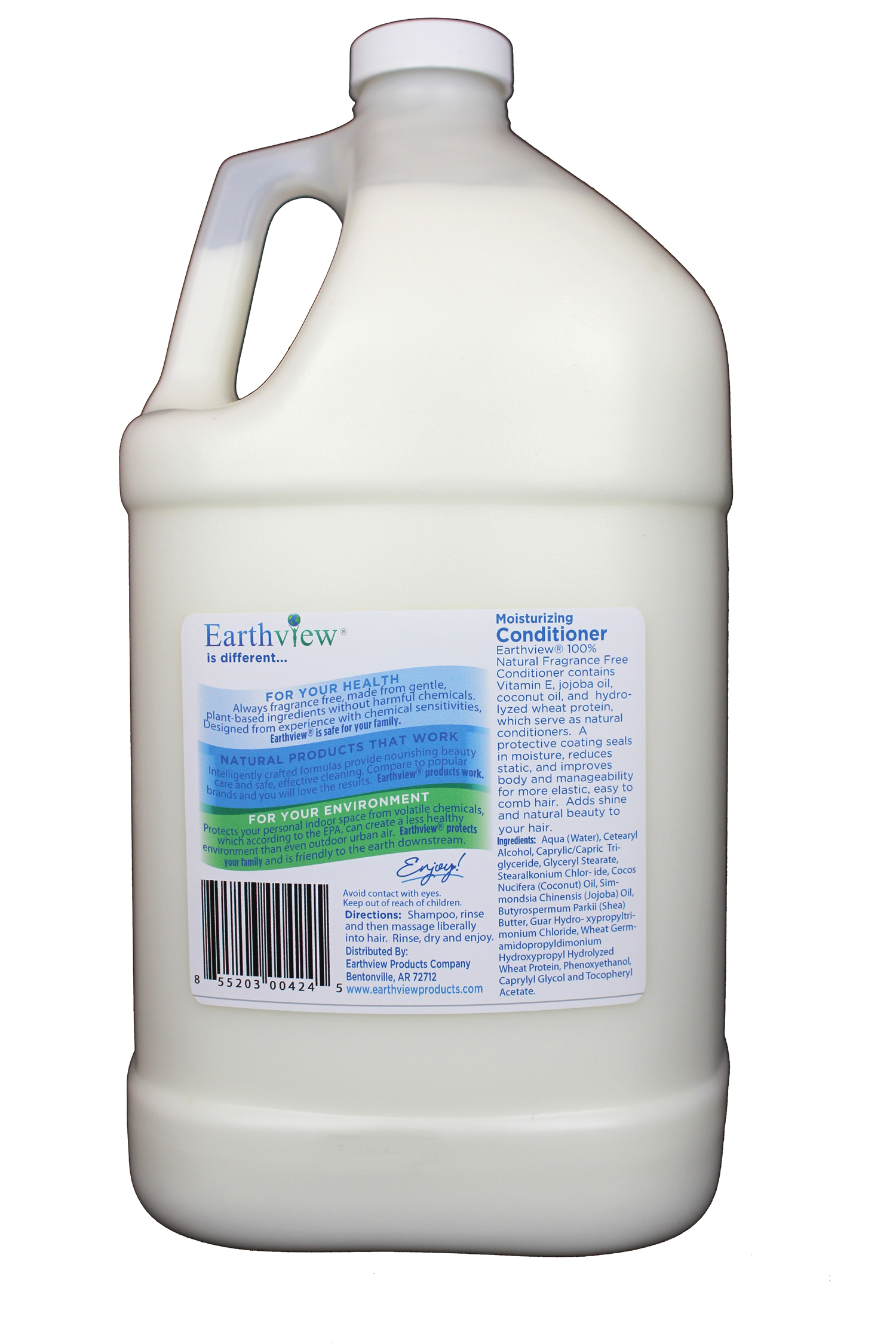 Earthview Hair Conditioner Refill 128 oz - Image 2