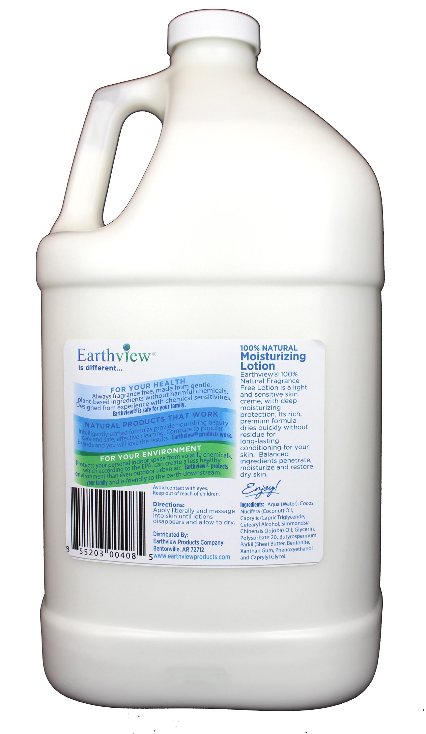 Earthview Moisturizing Full Body Lotion Refill 128 oz - Image 2