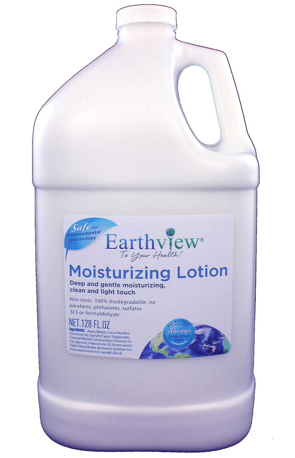 Earthview Moisturizing Full Body Lotion Refill 128 oz