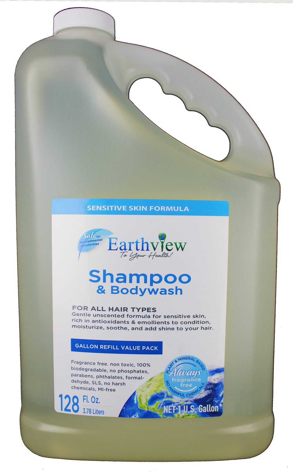 Refill Bathroom Cleaner 128 oz - Earthview Products :Earthview