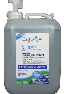 Earthview Fragrance-Free Laundry Detergent 5 Gallon (640 Fl oz)