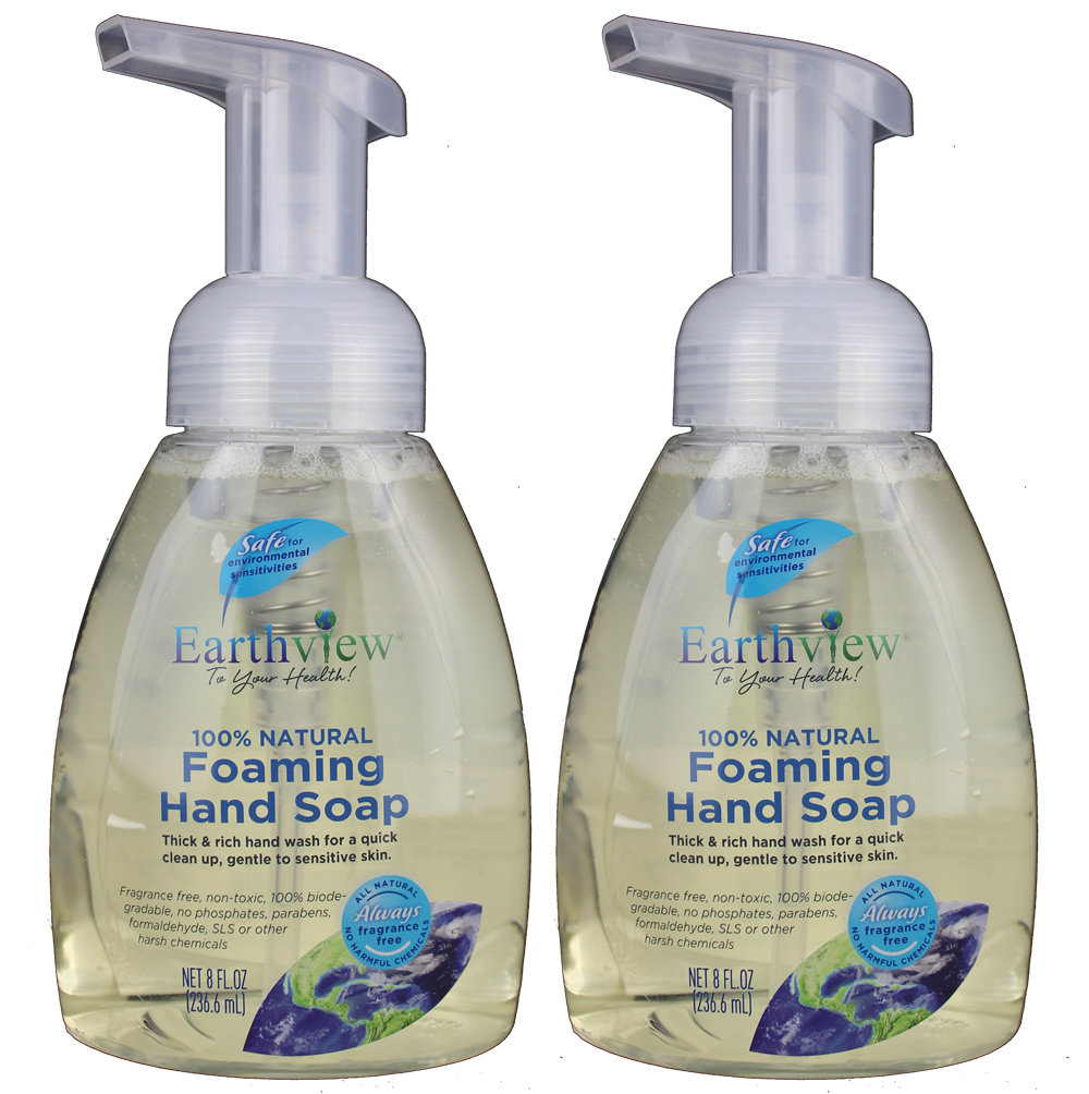 Earthview Foaming Hand Soap 2 Pk/ 8 oz (16 Fl Oz)